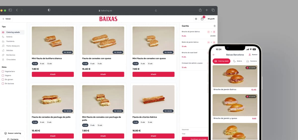 Lanzamiento de Bakering 2.0 y nueva APP móvil